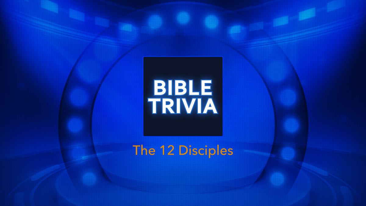The 12 Disciples Bible Trivia Game – KidzMatter