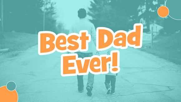 Best Dad Ever Title Graphics