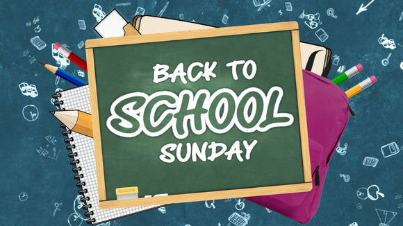 Back To School Sunday: Crazy Chalkboard Social Graphics