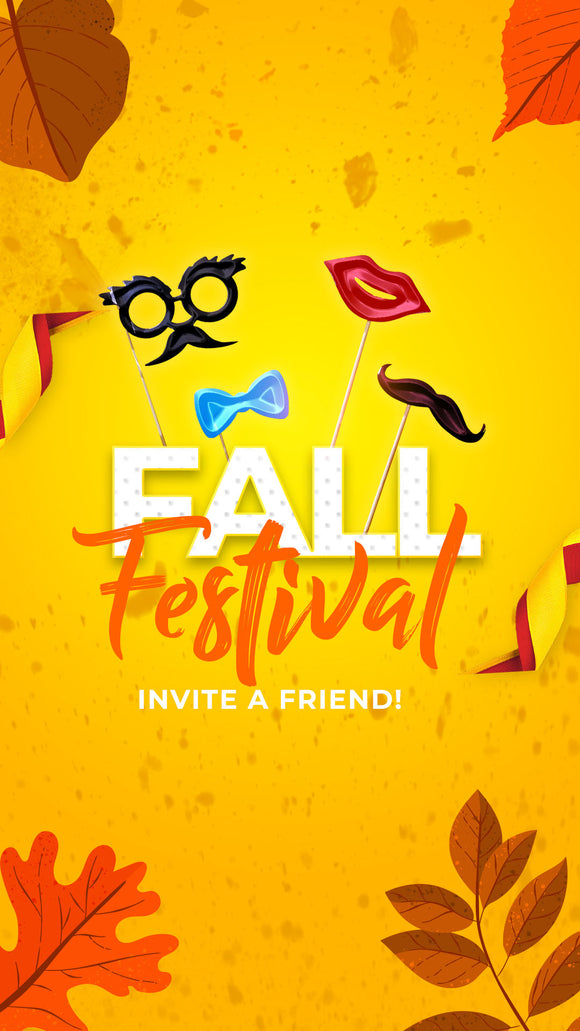 Fall Festival - Invite a Friend: Social Media Graphics
