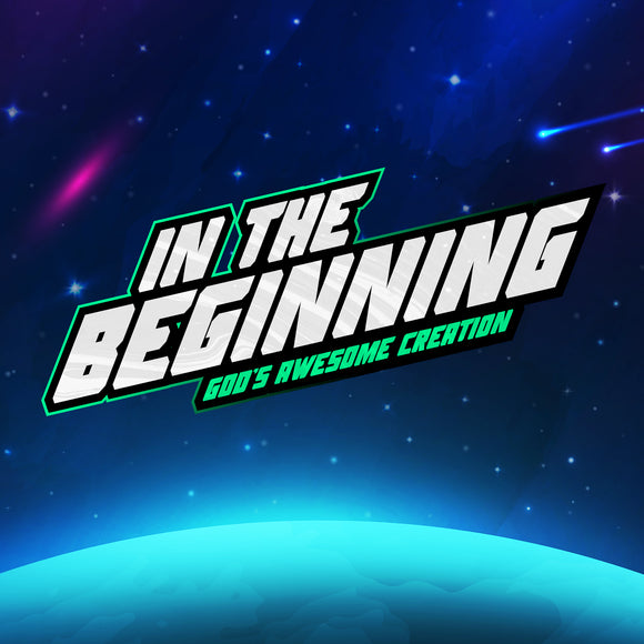 In The Beginning: God's Awesome Creation: Social Graphics