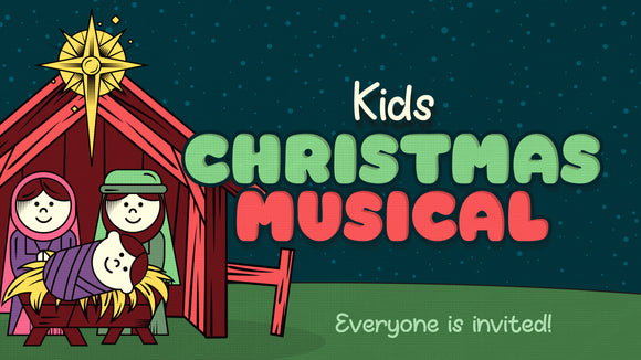 Kids Christmas Musical Ministry Graphics