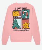 Very Merry KidMin Christmas Sweatshirt: Pink