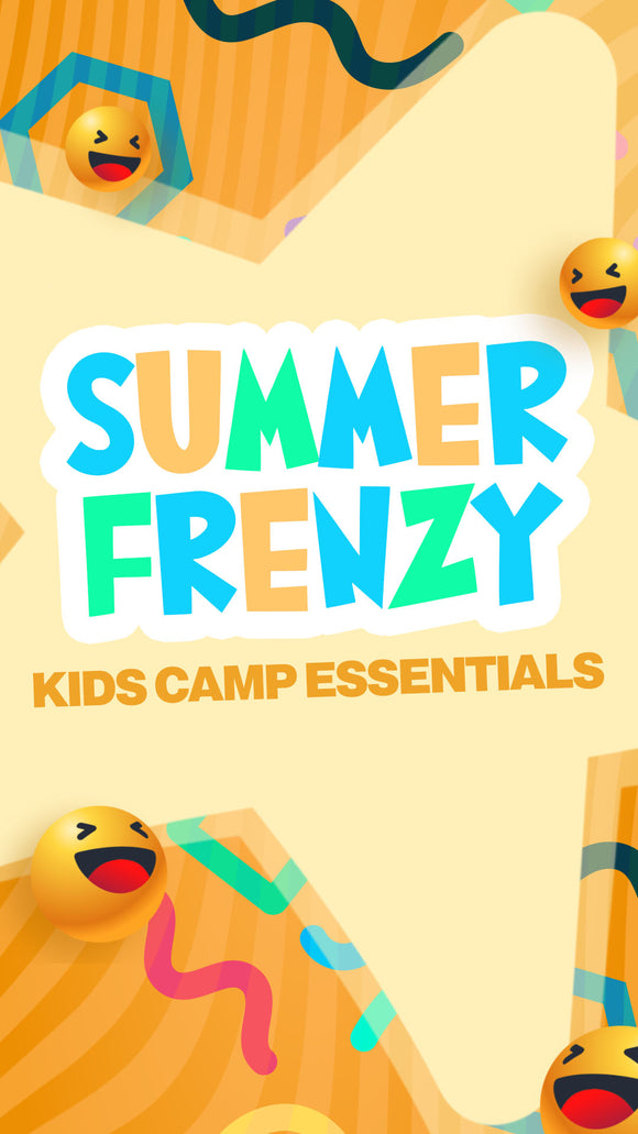 Summer Frenzy: Kids Camp: Social Media Graphics