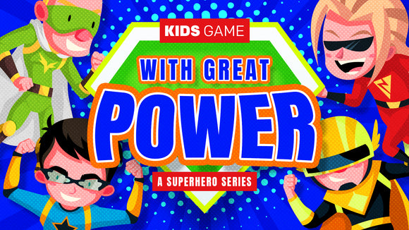 With Great Power: A Superhero Series On Screen Game