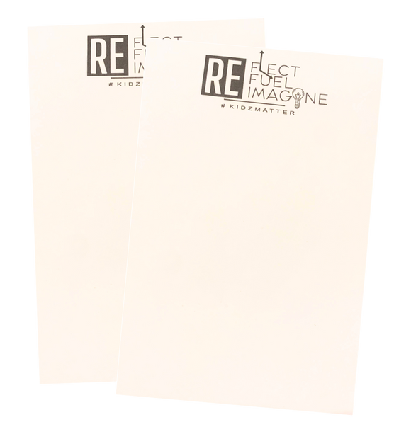 Reflect, Refuel, Reimagine Notepad (2 Pack)