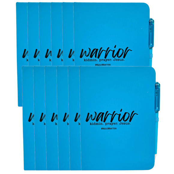 Warrior Journal with Pen (12 pack)