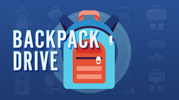 Backpack Drive Title Graphics