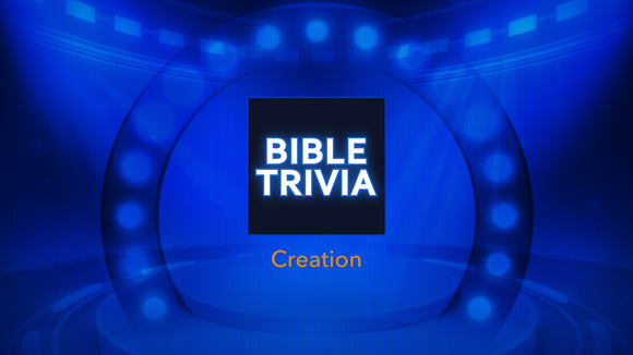 Creation Bible Trivia Game