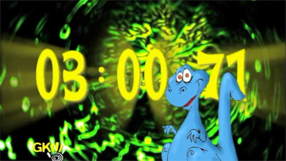 Blue Dino High Energy Countdown Video