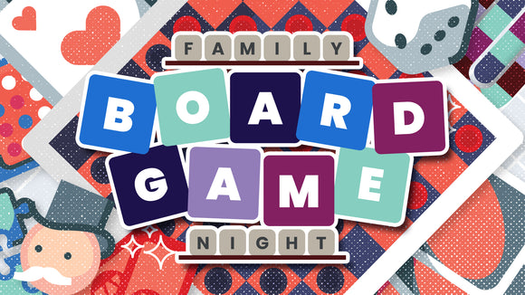 Board Game Night Title Graphic