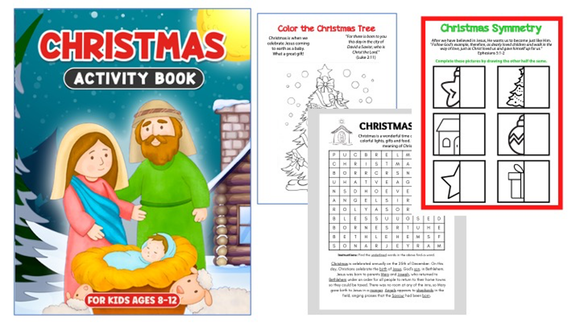 Christmas Activity Book (Ages 8-12)