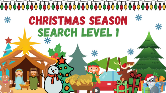 Christmas Season Search [Level 1] Crowd Breaker Game