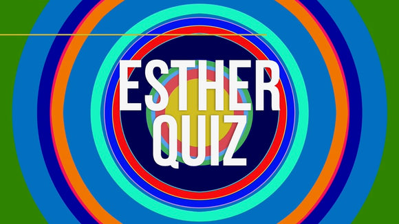 Esther Bible Quiz Video