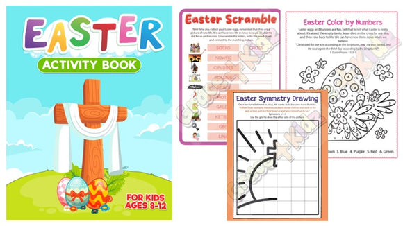 Easter Activity Book (Ages 8-12)