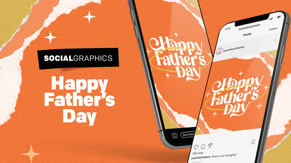 Happy Father's Day (Version 4) Social Graphics