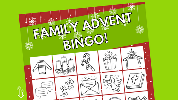 Family Advent Bingo