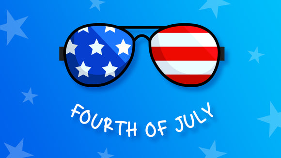 4th of July Title Graphics