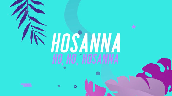 Hosanna Rock Remix Lyric Worship Video