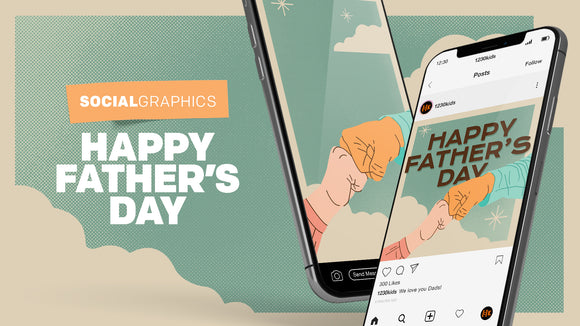 Father's Day (3) Social Graphics