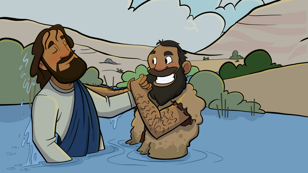 The Baptism of Jesus Bible Story Pack – KidzMatter