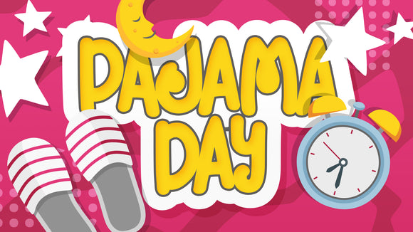 Pajama Day Title Graphic