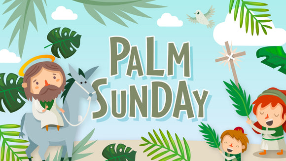 Palm Sunday Title Graphics