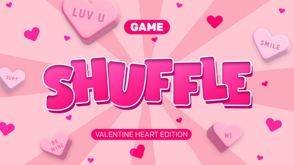 Shuffle: Valentine's Heart Edition On Screen Game