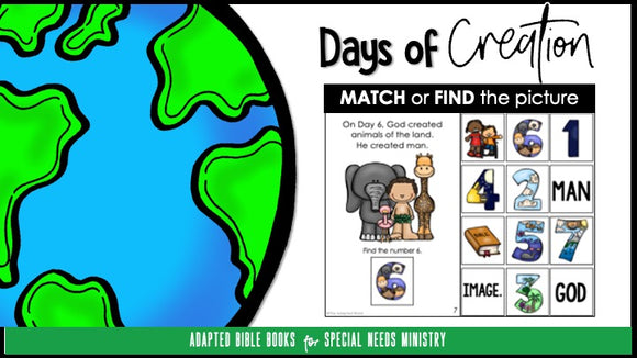Days of Creation Adapted Books