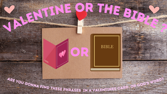 Valentine or The Bible On Screen Game