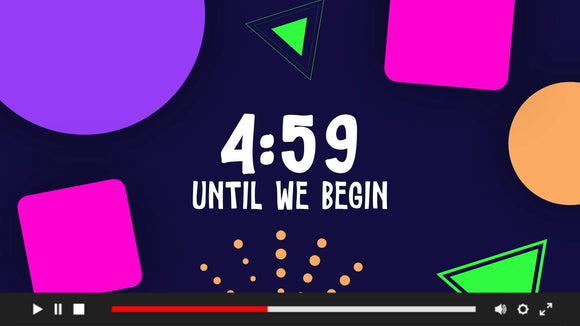 Abstract Shapes (Volume 1) Countdown Video