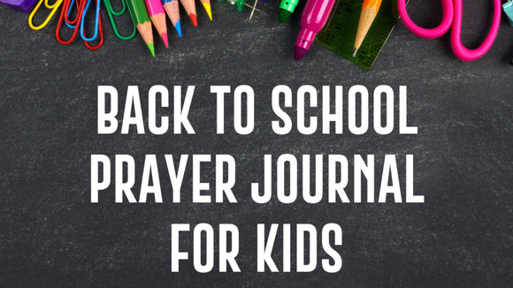 Back to School Prayer Journal