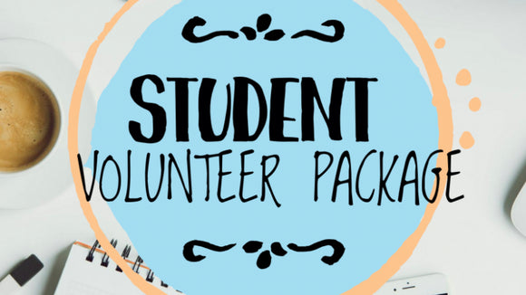Student Volunteer Package