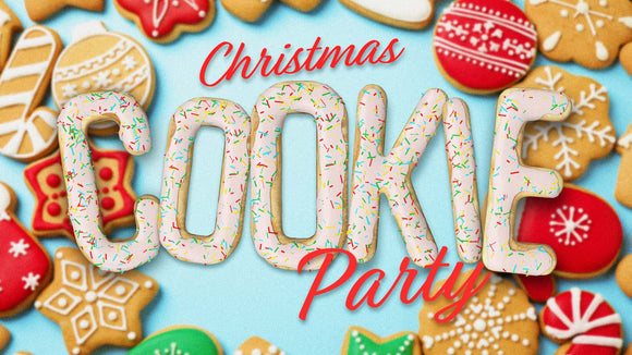 Christmas Cookie Party Title Graphic