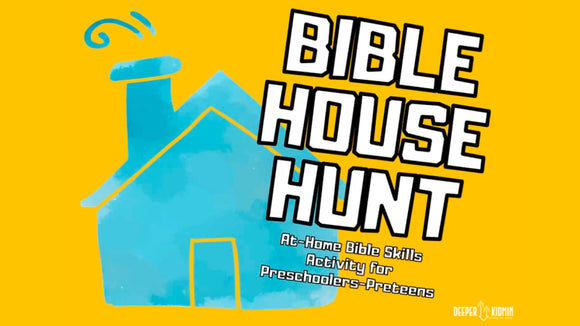 Bible House Hunt Activity for Kids