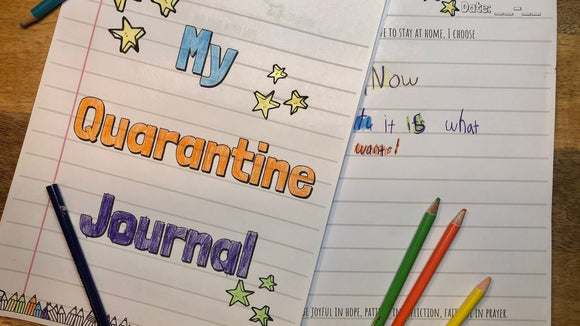 The Printable Quarantine Journal for Kids