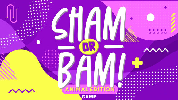 Sham or Bam - Animal Edition On Screen Game