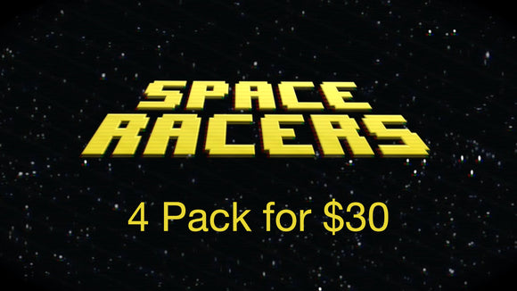 Space Racers [4 Pack] Racing Game Video