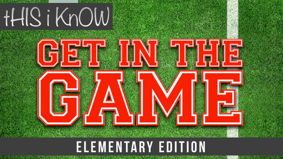 This iKnow Unit 7: Get In The Game [Elementary]