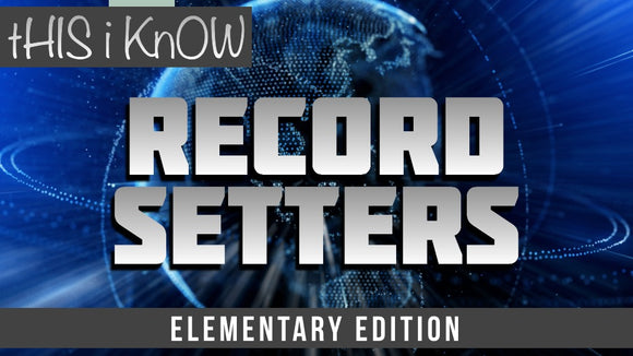 This iKnow Unit 10: Record Setters [Elementary]