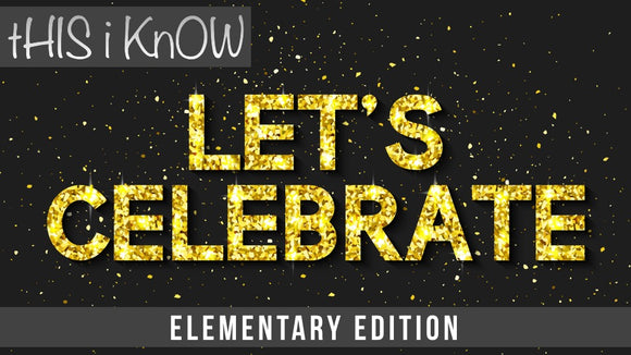 This iKnow Unit 4: Let's Celebrate! [Elementary]