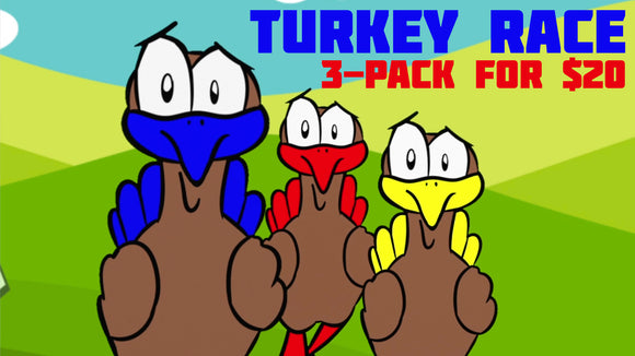 Turkey Race [3-Pack] Racing Game