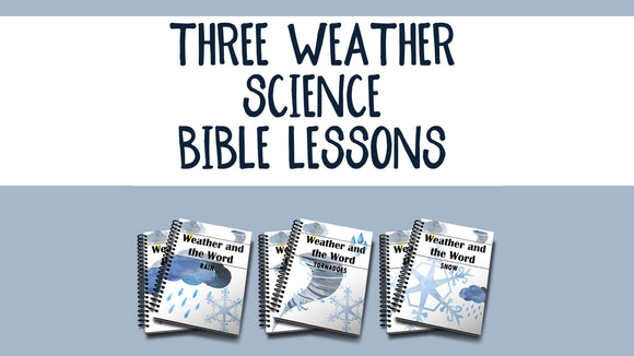 Weather and the Word Printable Lessons
